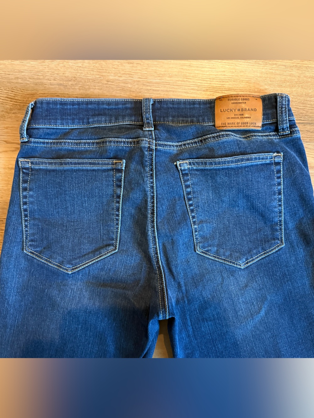 Lucky Brand Stella Skinny Low Rise Raw Hem 6/28 - Picture 4 of 4